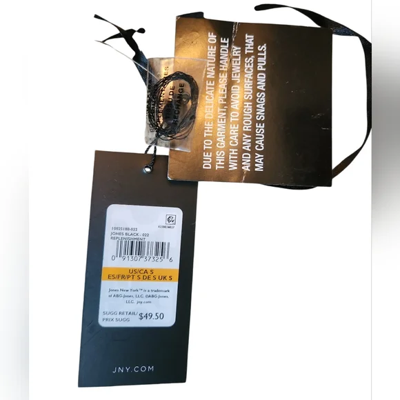 Jones New Yorks Nwt Black Tanktop Size Small - Picture 5 of 8